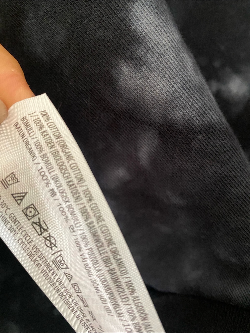 Disney Black & White Tie-Dye 2024 Cruise Graphic Crewneck - Picture 9 of 9